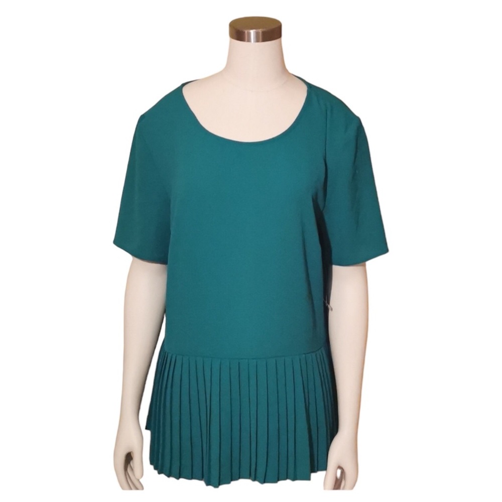 💚 Lord & Taylor Blouse, Green, size large